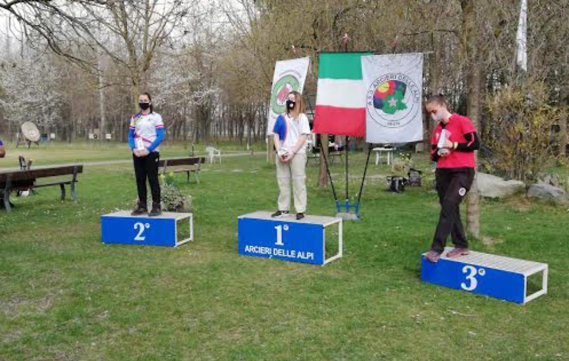 TIRO CON L'ARCO. Piazza d’onore per Kaede Marsili nella gara “tiri di campagna 12+12” di Rivoli