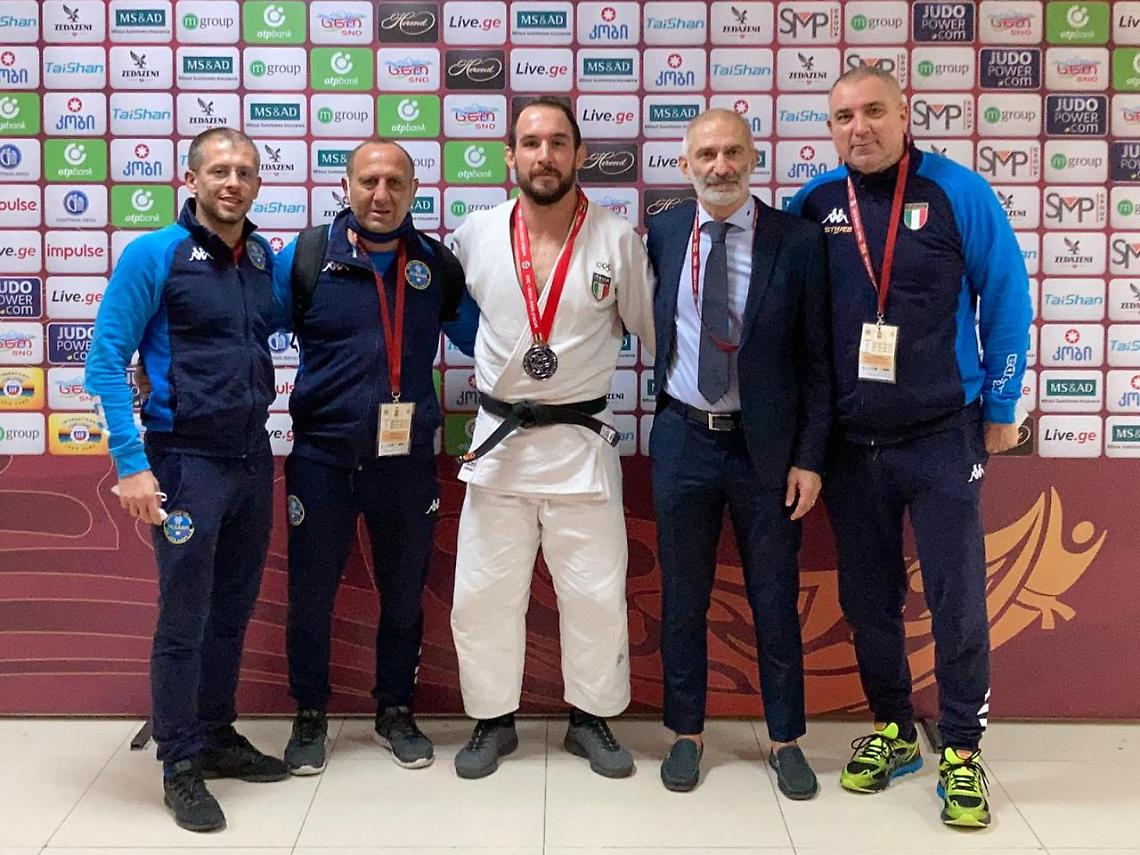 JUDO. Fantastica medaglia d'argento per Nicholas Mungai al Grand Slam di Tbilisi