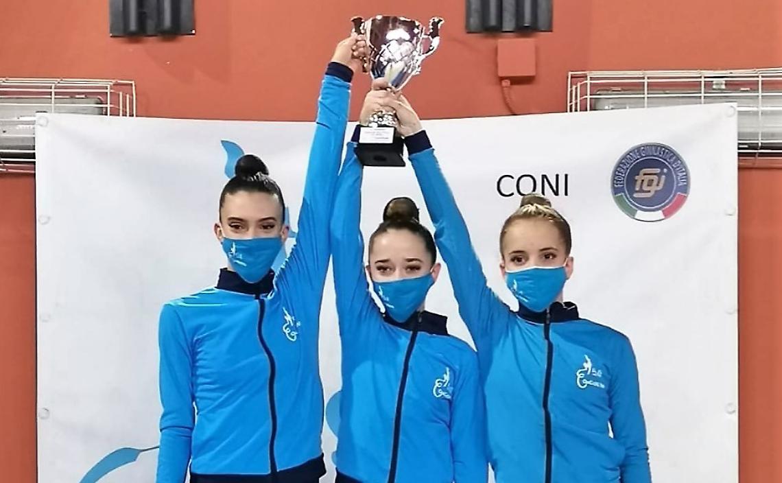 GINNASTICA RITMICA. Primo oro stagionale per la Società Ginnastica Concordia Chivasso