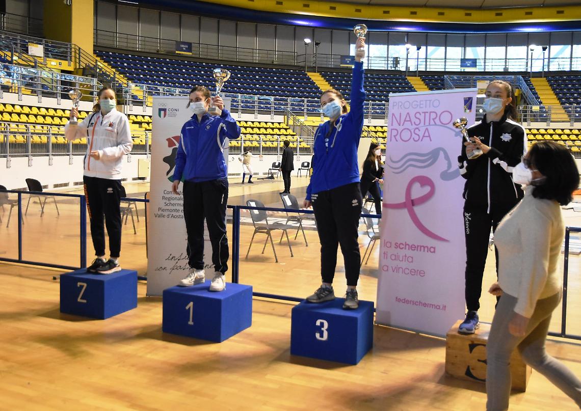 SCHERMA. Marzia Cena si qualifica per i Campionati Italiani Assoluti