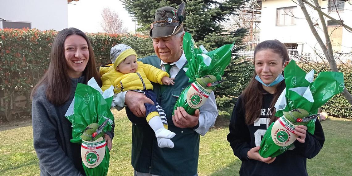 SETTIMO. La Pasqua alpina con un uovo speciale e foto con i propri cari