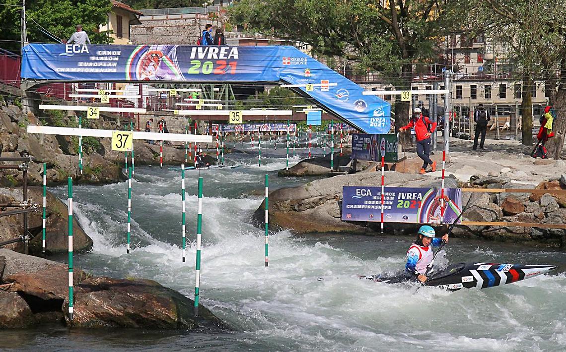 CANOA SLALOM. Al via giovedì 6 maggio a Ivrea gli ECA Canoe Slalom European Championships
