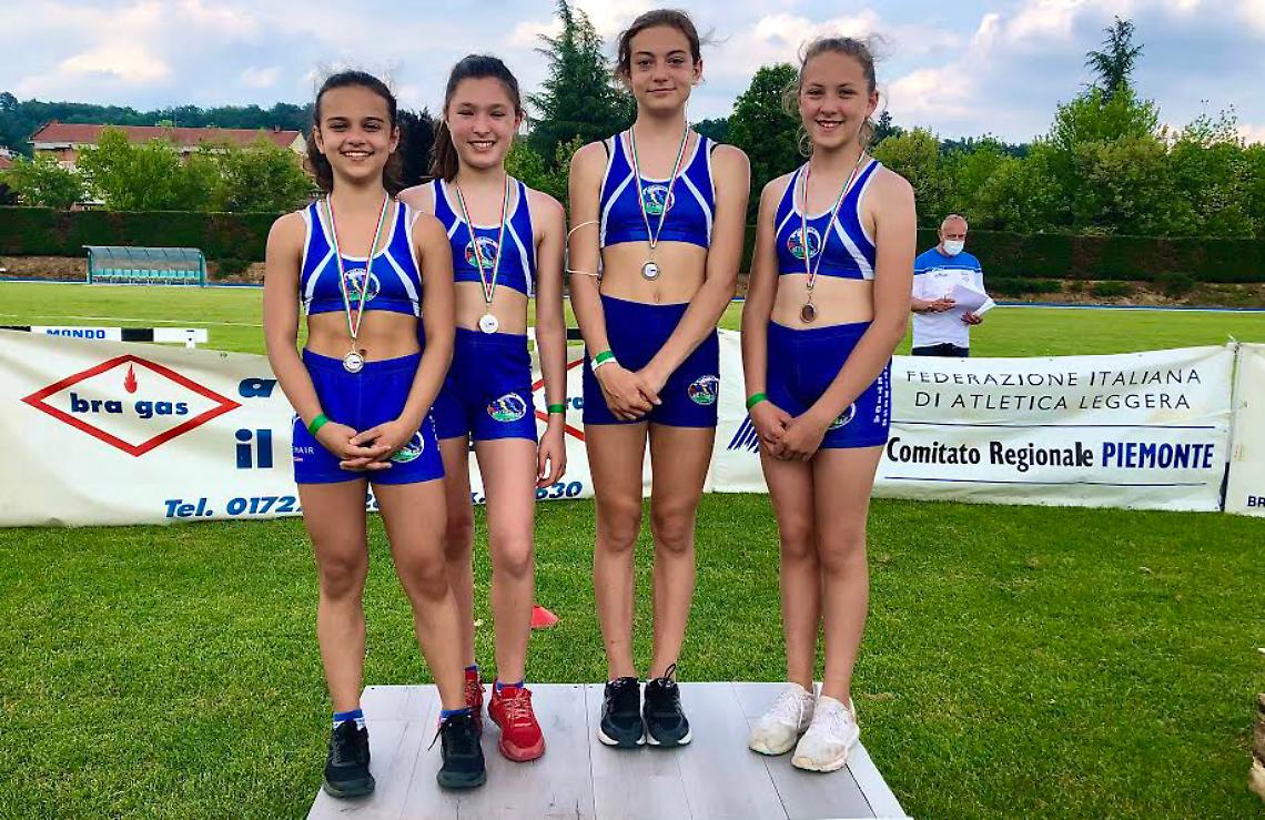 ATLETICA LEGGERA. Le Ragazze dell'Atletica Settimese volano in pista a Bra