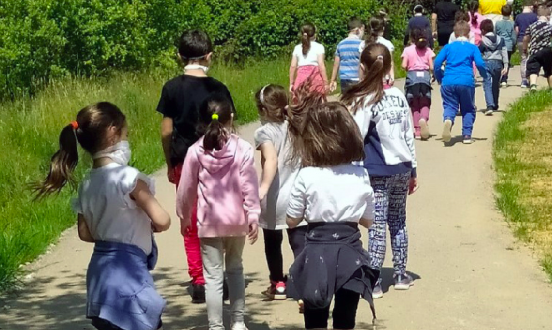 FIANO. Il "miglio al giorno intorno alla scuola" diventa buona pratica nazionale