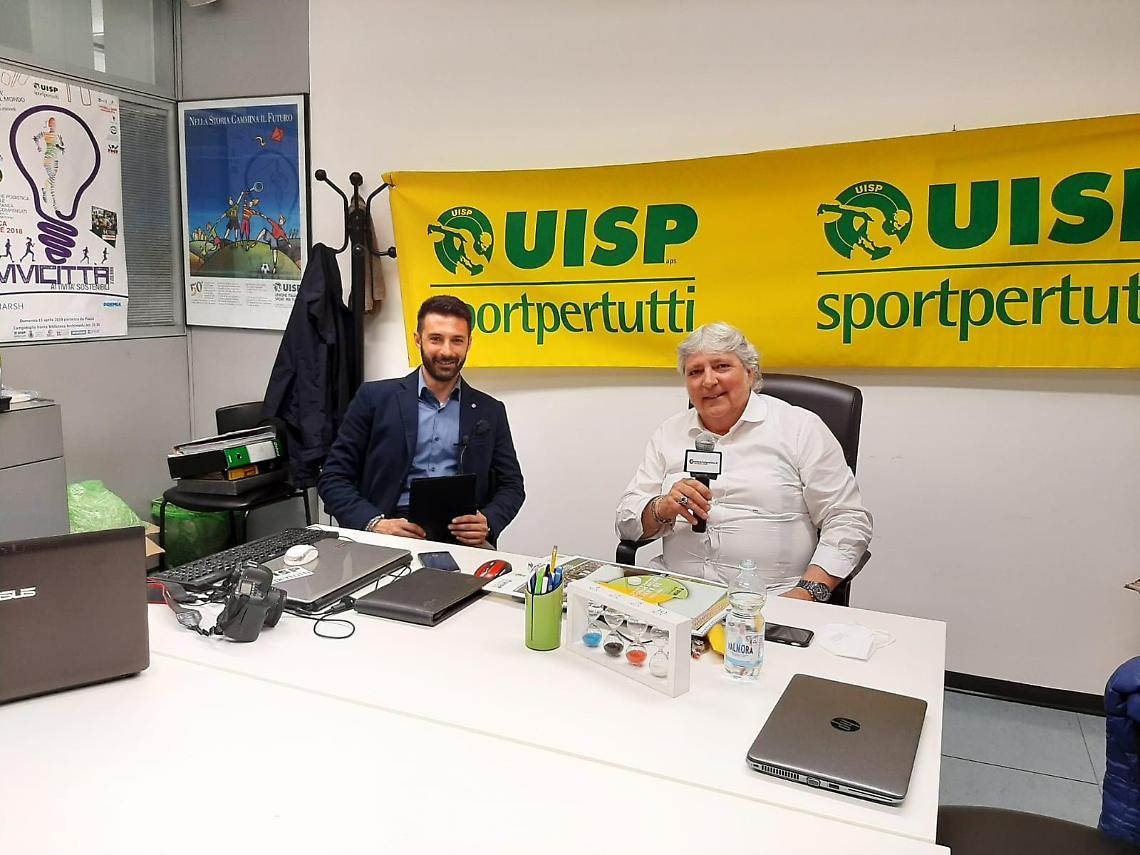 PIANETA UISP. Ferruccio Valzano ospite del format web “Sport Puglia – da Sud a Nord, andata e ritorno”