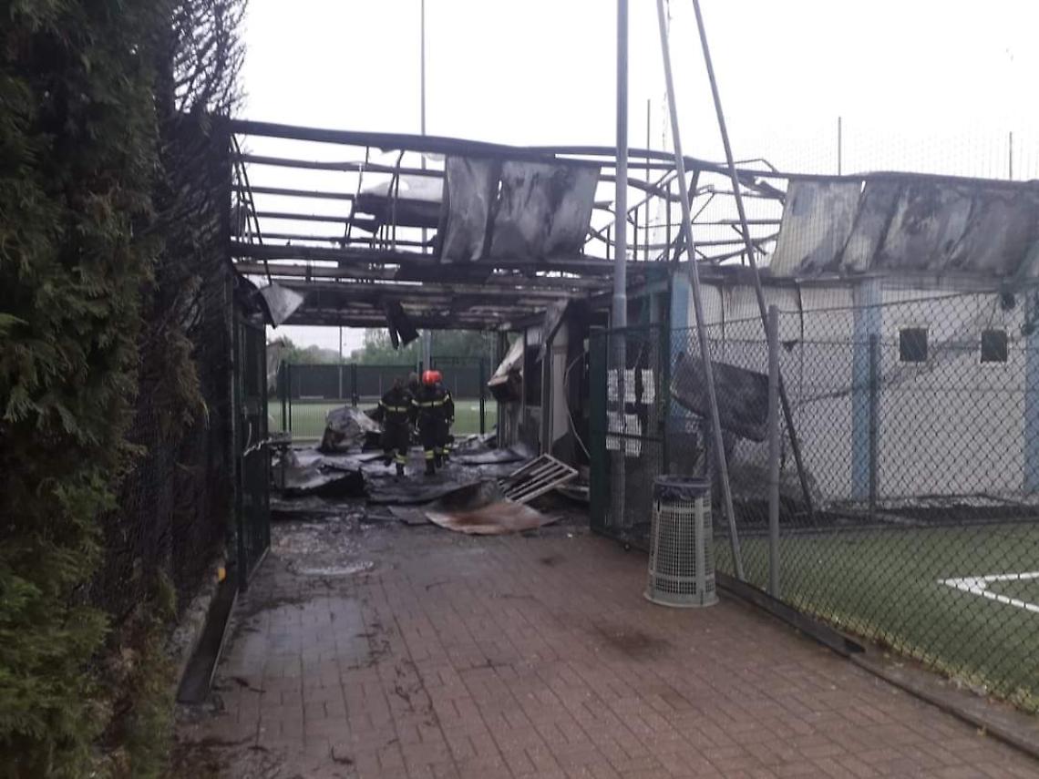 VENARIA. Dopo l’incendio, lo “Sport Club” si prepara a riaprire