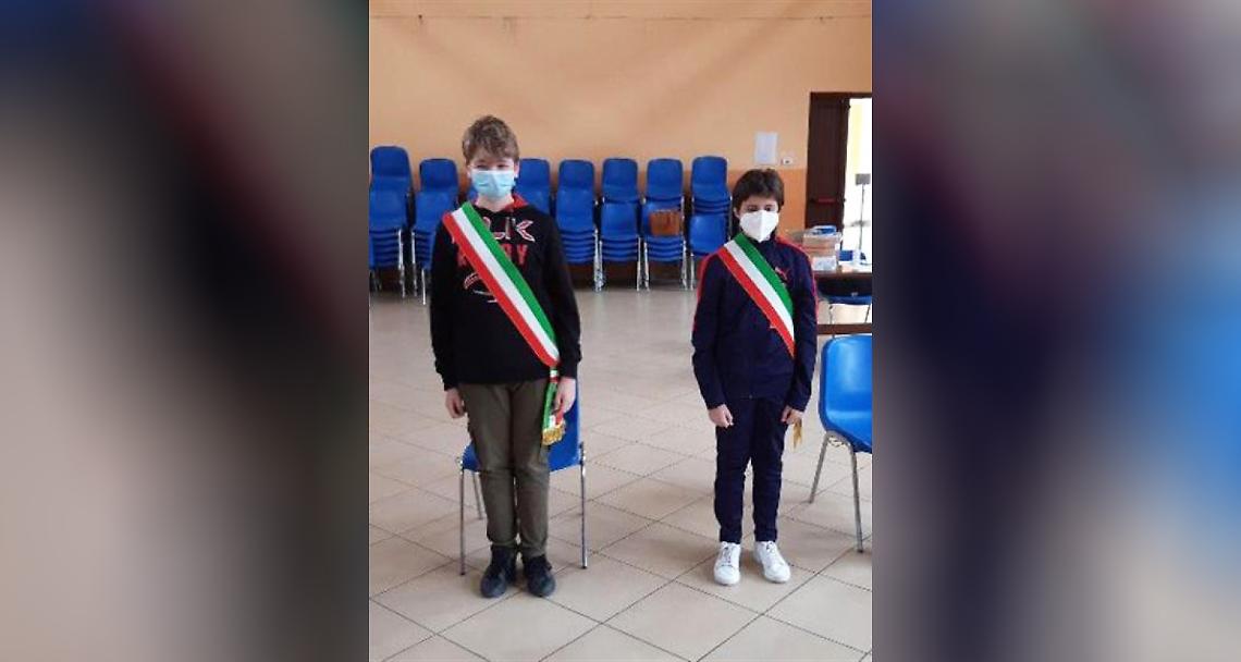 BORGO D’ALE. “Consiglio dei ragazzi”: eletti i due mini sindaci