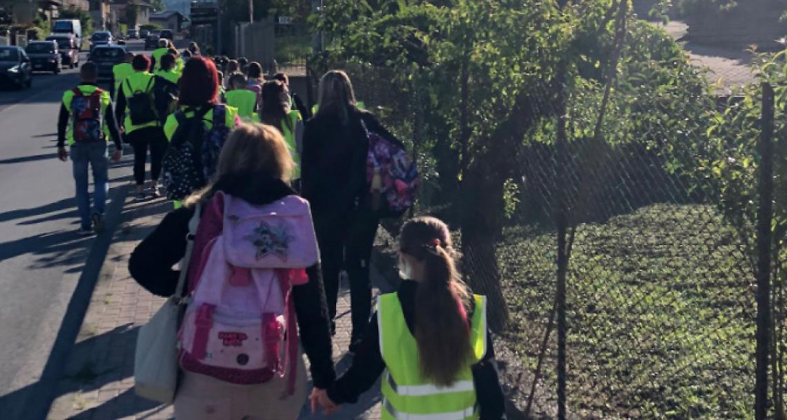 CASTIGLIONE TORINESE. In settimana la prima “corsa” del Pedibus