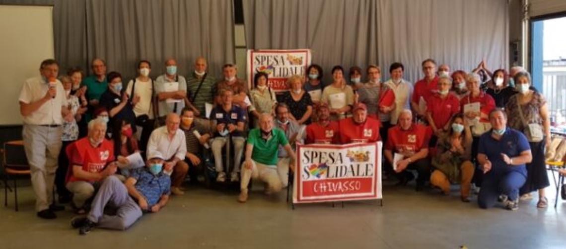 CHIVASSO. Conclusione di successo per il corso di formazione per volontari della “Spesa Solidale”