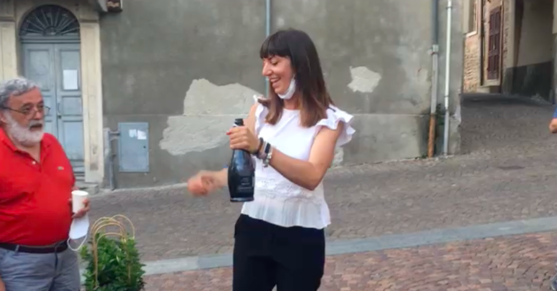 SAN MAURO TORINESE. Giulia Guazzora ha vinto le primarie del centrosinistra