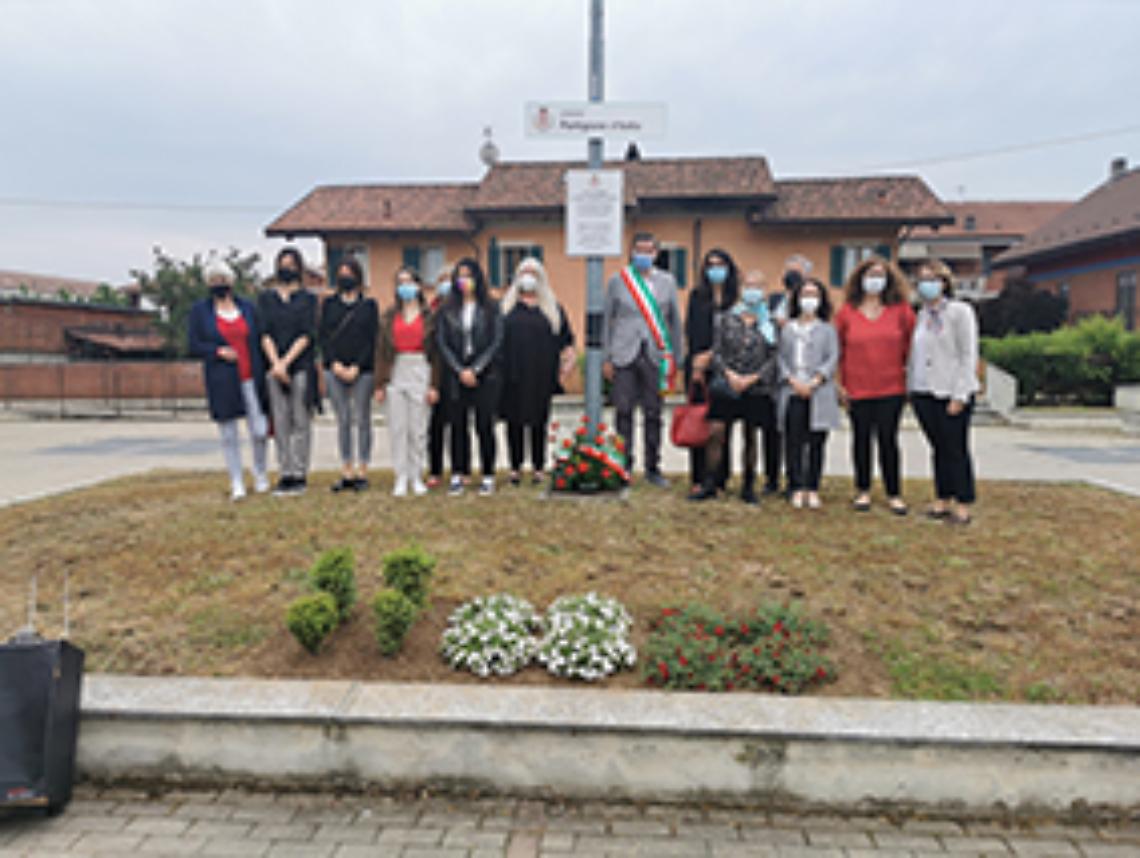BORGARO TORINESE. Piazza Partigiane d'Italia: un 2 Giugno speciale (LE FOTO)