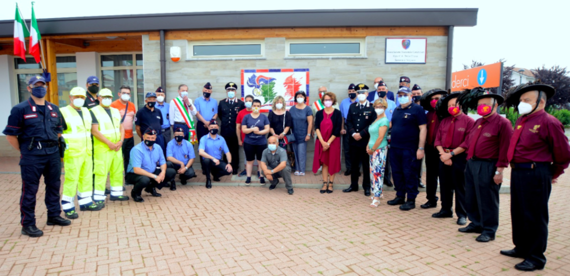 VOLPIANO. Il mosaico dei “ragazzi” del Jolly dedicato ai Carabinieri (VIDEO)