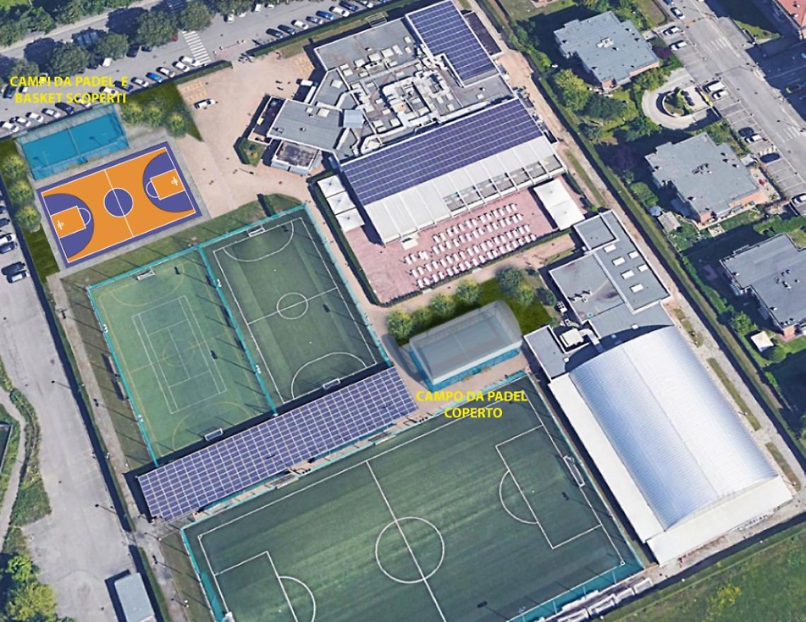 VENARIA REALE. Sport Club: per ripartire anche campi da basket e paddle