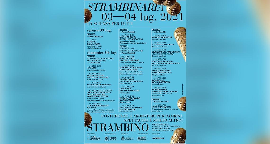 STRAMBINO. Dopo un anno di stop per il Covid, torna Strambinaria
