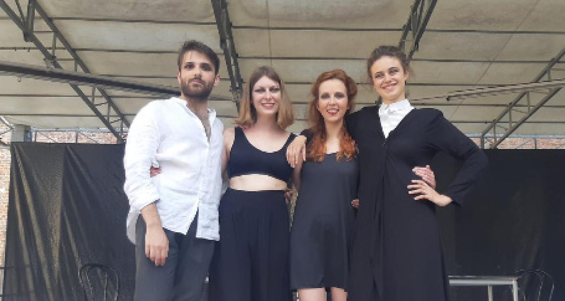 CHIVASSO. Hetairos riparte dal cortile del Municipio (VIDEO)