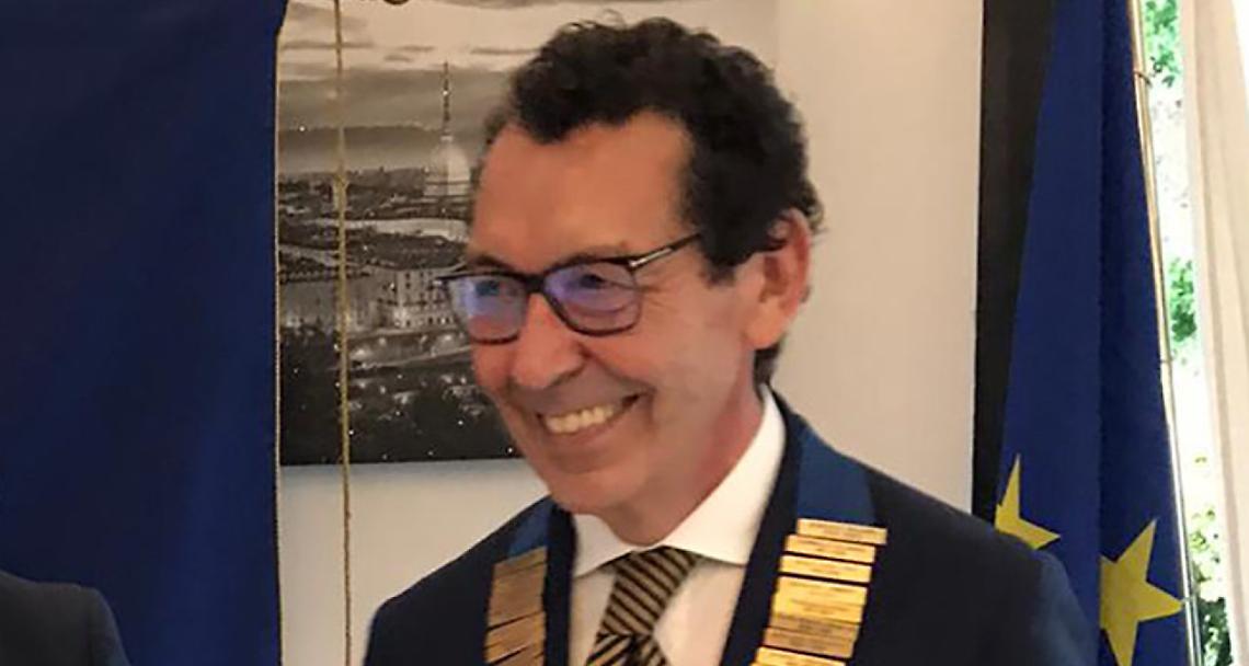 SETTIMO TORINESE. Ellena, il presidente del Rotary nell’anno più difficile di sempre