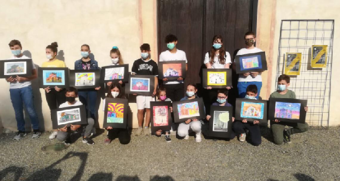 SAN MAURIZIO. La chiesa Plebana nella fantasia dei ragazzi della scuola media