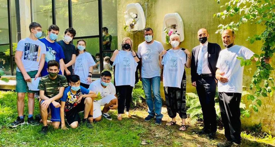 NOLE. È stato inaugurato il “Giardino del Bagolaro”