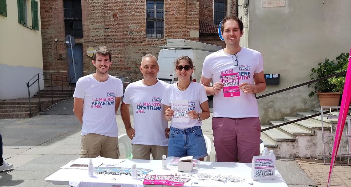 LIVORNO FERRARIS. Fino a settembre si raccolgono le firme per il referendum sull’eutanasia legale