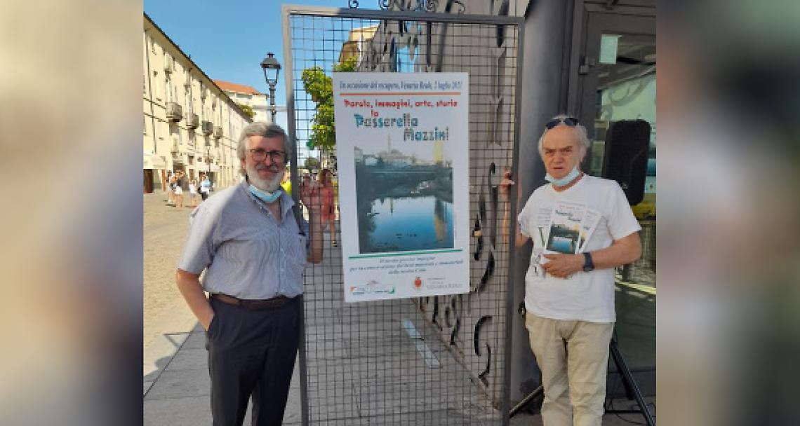 VENARIA REALE. La “Passerella Mazzini” adesso è finalmente realtà