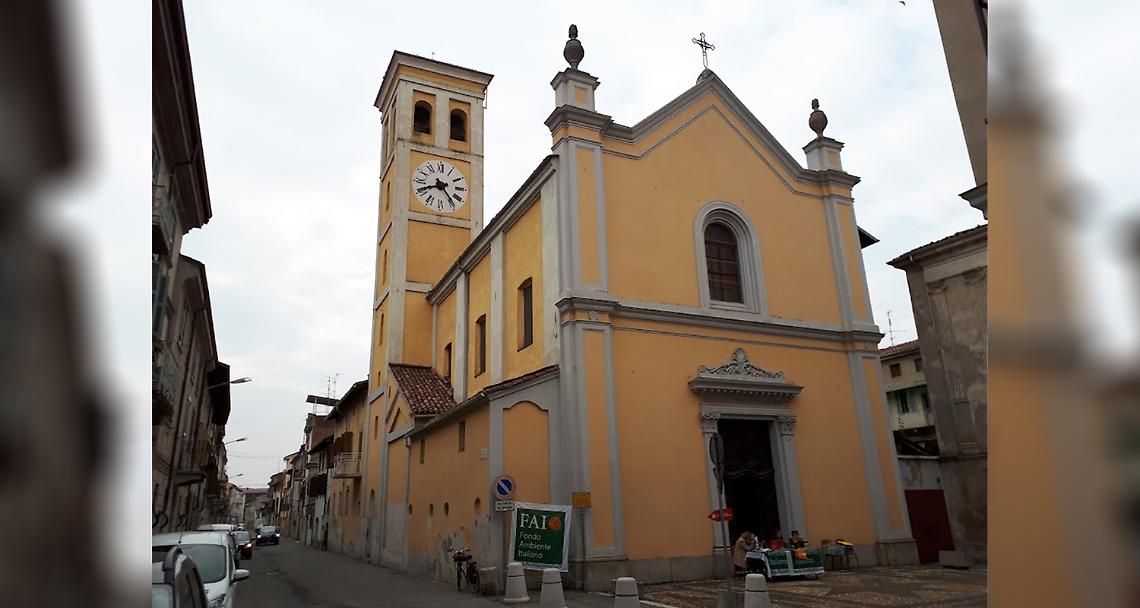 TRINO VERCELLESE. La chiesa di Ognissanti al centro di Trino Sacra