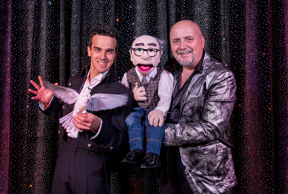 IVREA. "Magic & Voice” con Luca Bono e Andrea Fratellini tra illusioni e risate