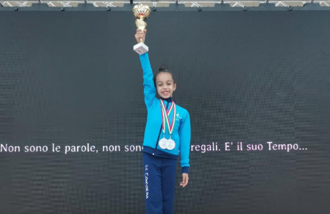 GINNASTICA RITMICA. Che bottino per la Società Ginnastica Concordia al Nazionale di Rimini