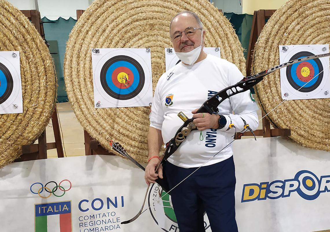 TIRO CON L'ARCO. Ferruccio Berti al Campionato Europeo 3D di Maribor