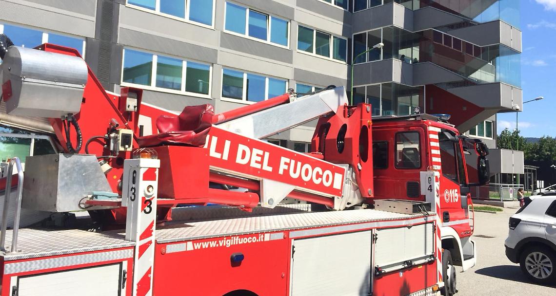 IVREA. Fumo negli uffici della cancelleria. Evacuato il tribunale di Ivrea