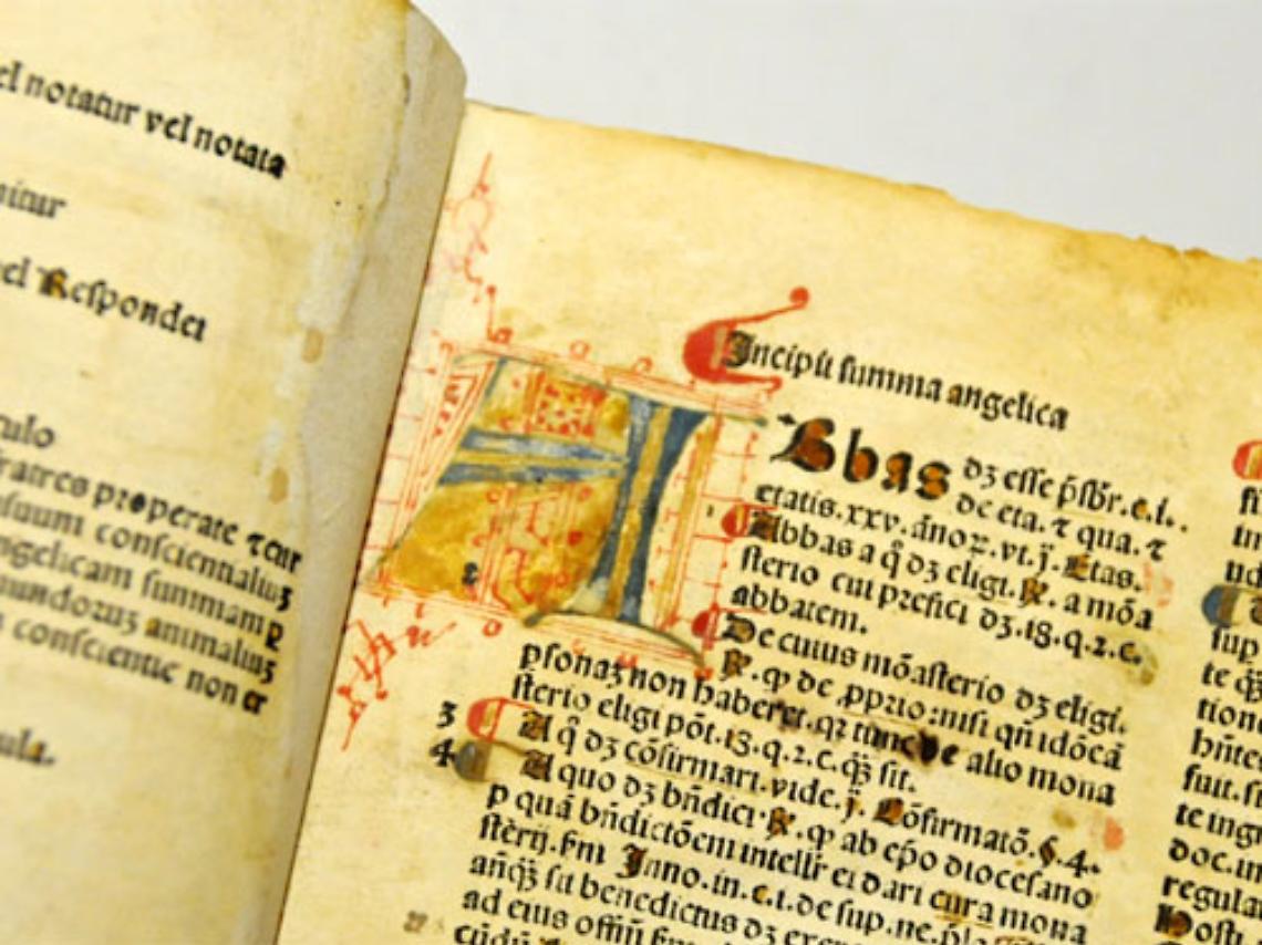 Da Chivasso alla biblioteca di Palazzo Cisterna sulle tracce della Summa Angelica del Beato Carletti