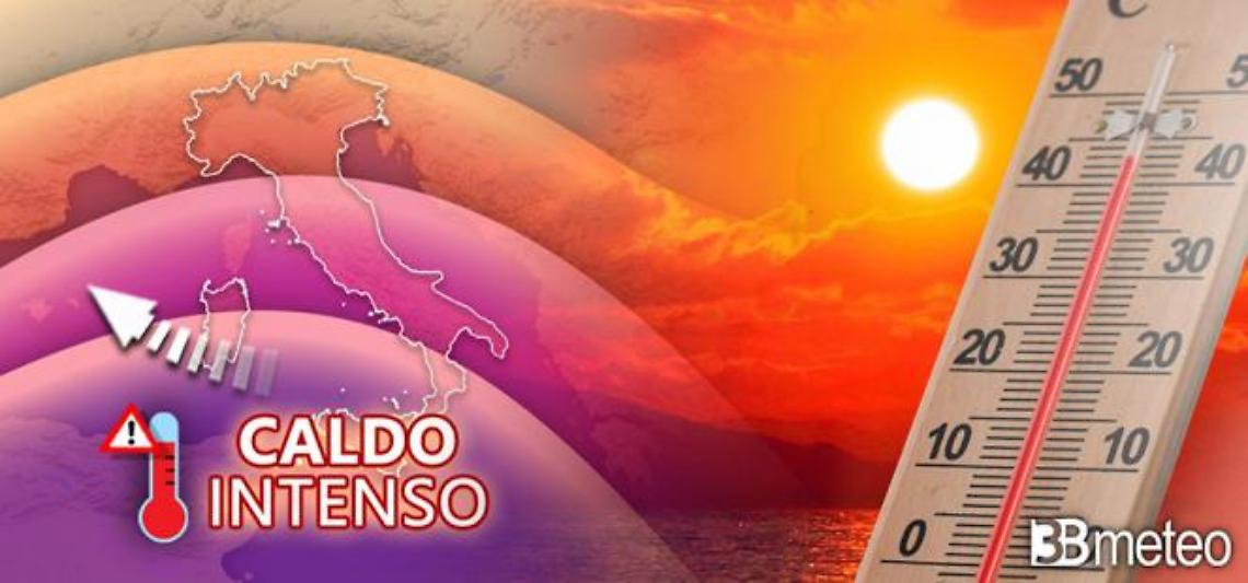Quasi 50°C al Sud, nuovo record europeo in Sicilia. Apice del caldo al Centro Nord nel weekend