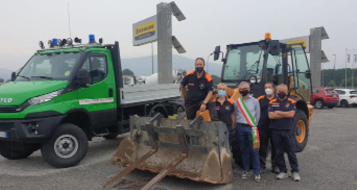 SAN RAFFAELE CIMENA. Nuovo mezzo per la Protezione Civile