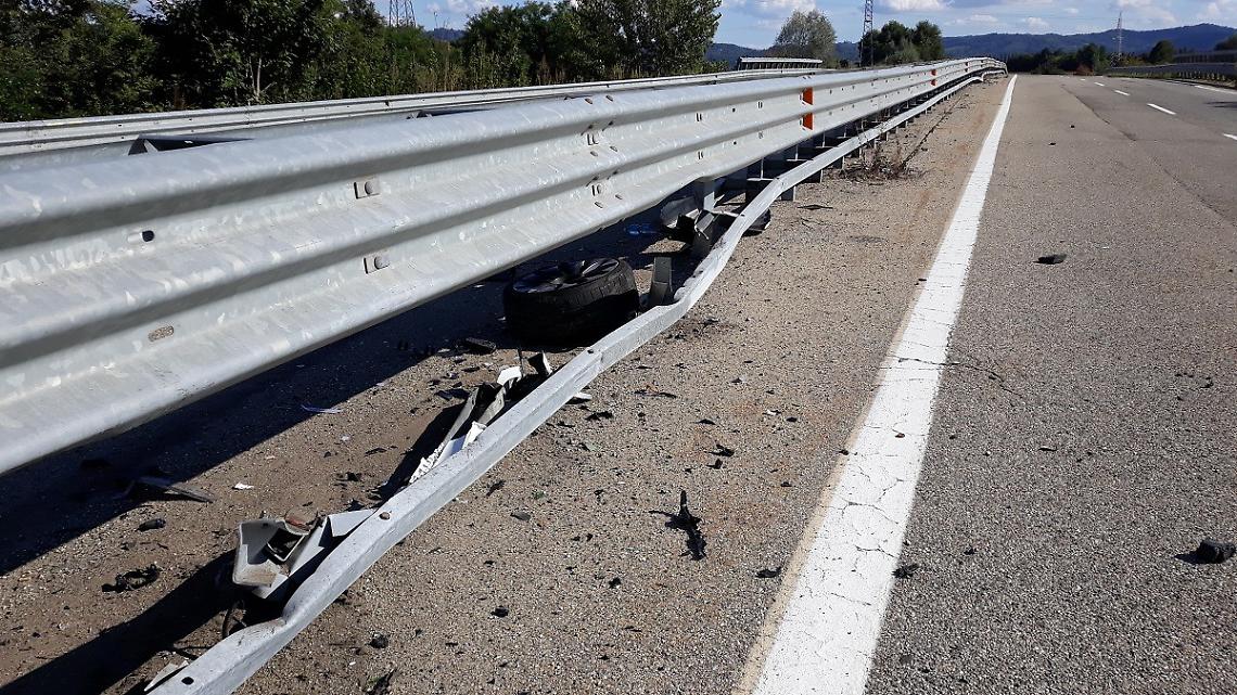 VOLPIANO. Incidente nei pressi dello svincolo della SP500