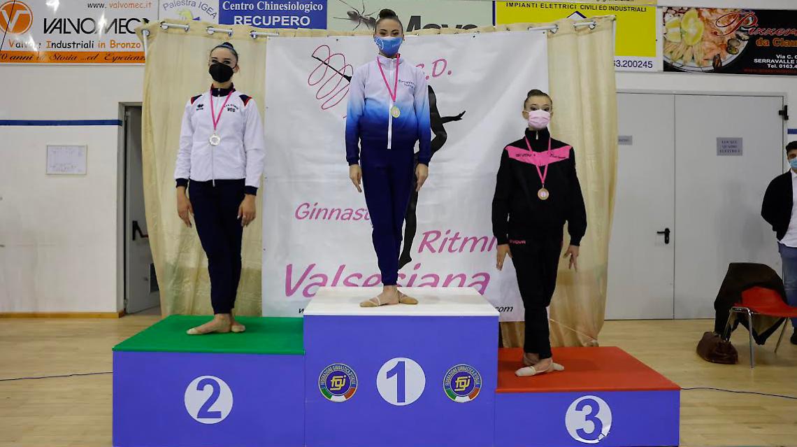 GINNASTICA RITMICA. Eurogymnica mette in cassaforte a Borgosesia la bellezza di 7 Titoli Regionali