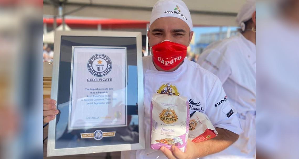 RIVAROLO CANAVESE. La pizza di 38 metri entra nel Guinness (VIDEO)