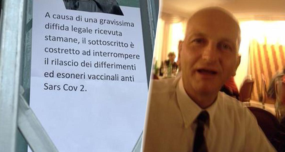 BORGARO TORINESE. Covid, esoneri vaccinali: medico diffidato dall’Asl