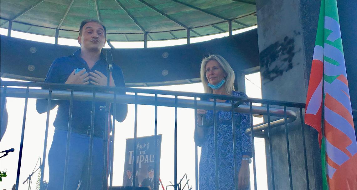 SAN MAURO TORINESE. Alberto Cirio (FI): “Voglio lavorare con Paola Antonetto Sindaco!”