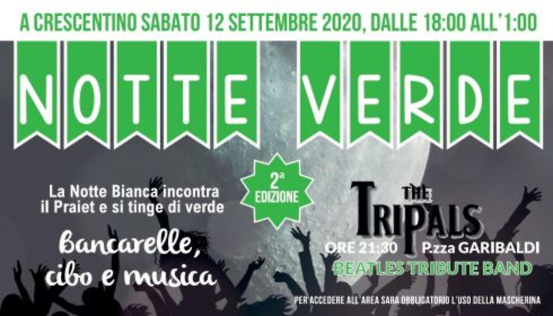 CRESCENTINO. "Notte Verde", sabato 11 settembre ritorna la special night