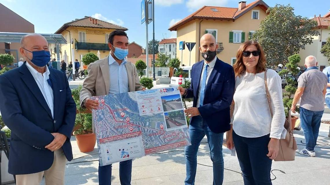 VENARIA REALE. Il Movicentro all'ultimo miglio: presentata la nuova fermata