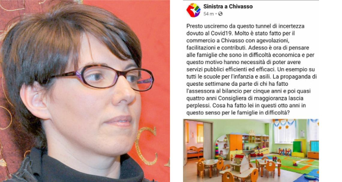 CHIVASSO. “Io non ho paura a metterci la faccia. Ma quelli di ‘Sinistra a Chivasso’ chi sono?”