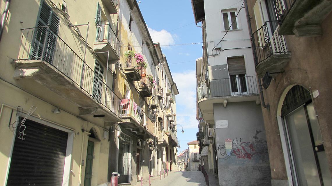 IVREA. Museo a cielo aperto in via Arduino e via Palestro