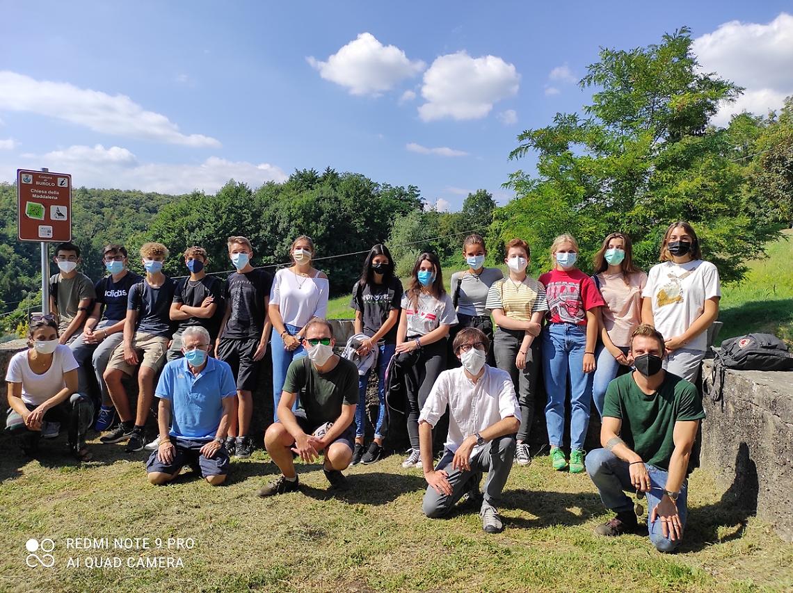 IVREA. Il Liceo Botta lungo la via Francigena. Lezione di archeologia e arte