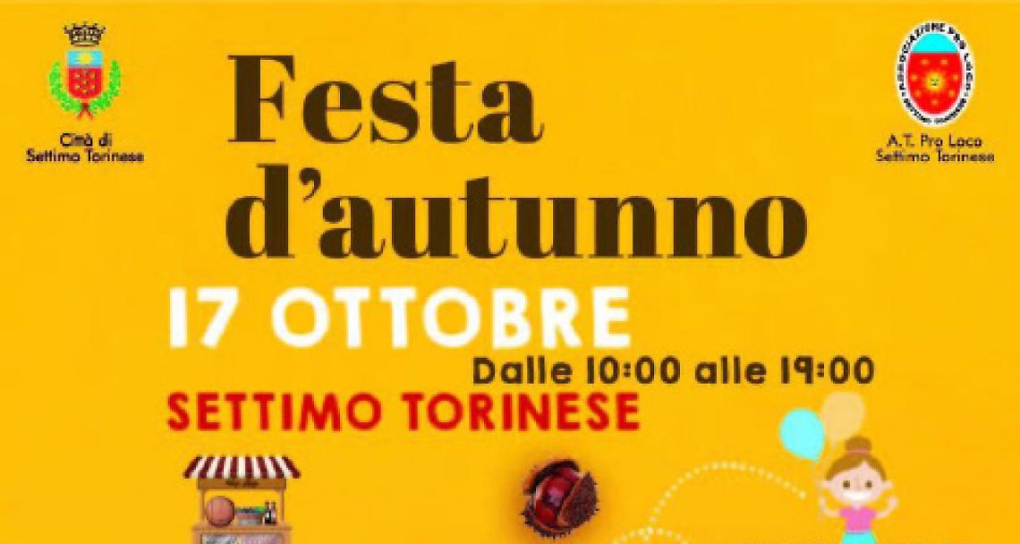SETTIMO TORINESE. Festa d’Autunno con negozi aperti e bancarelle in via Italia