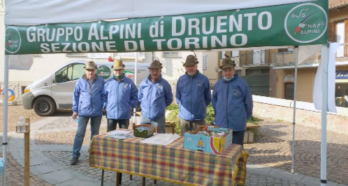 DRUENTO. Gli alpini non si fermano mai