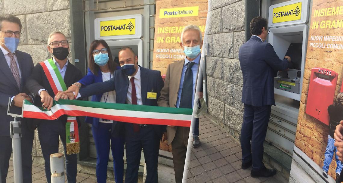 SAN RAFFAELE CIMENA. Installato il nuovo Postamat, è già in funzione