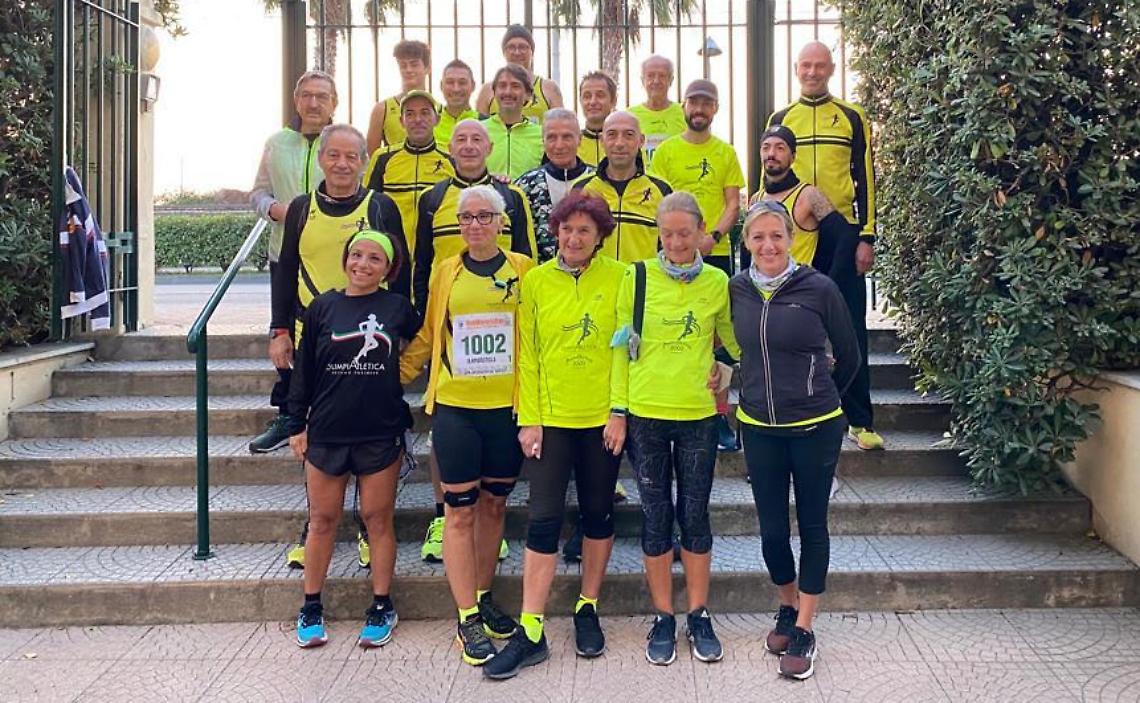 ATLETICA LEGGERA. Ottima Olimpiatletica alla RunRivieraRun in Liguria