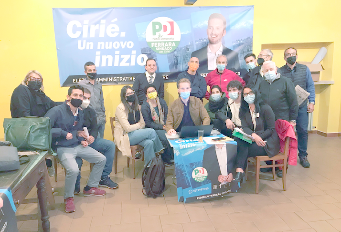 CIRIÈ. Elezioni, per il Partito Democratico bene ma non benissimo