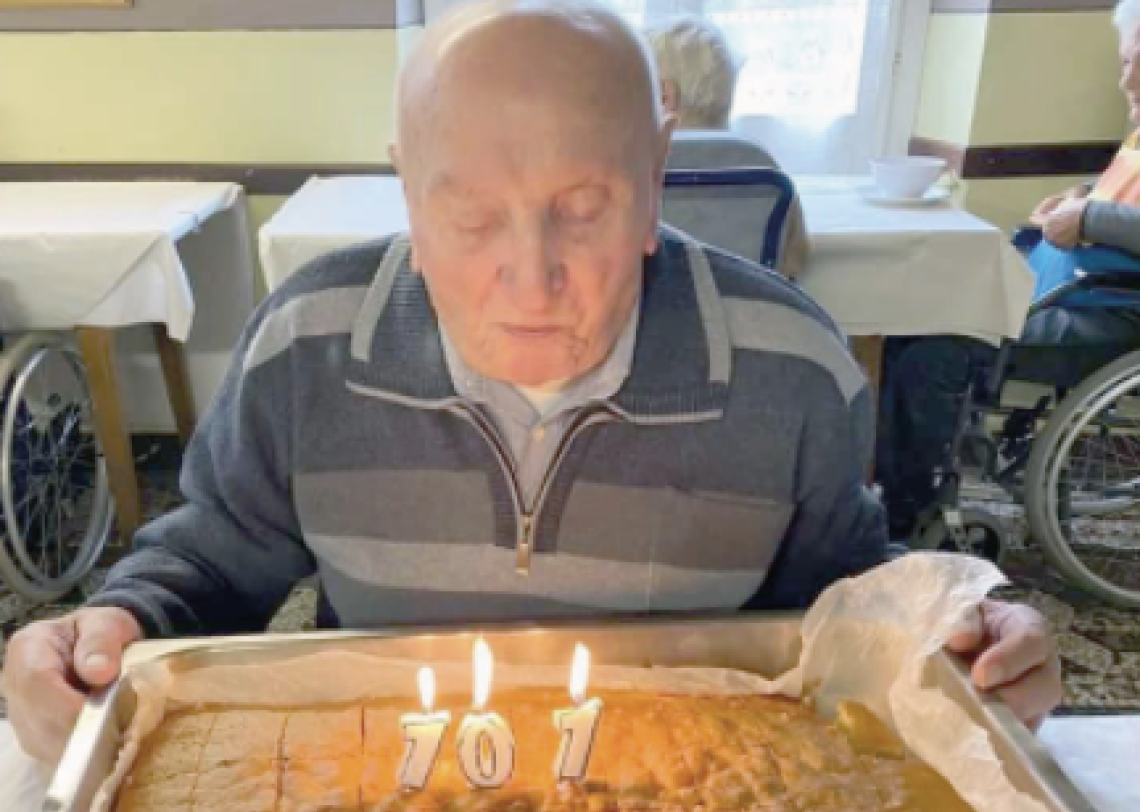 BORGOFRANCO D'IVREA. Antonio Ferrara spegne 101 candeline e gli auguri arrivano anche dal Comune