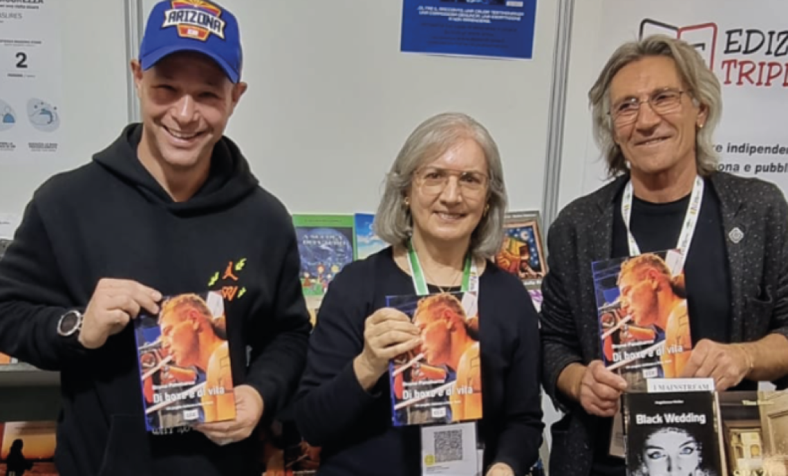 VOLPIANO. Luca Pasqua presenta la sua  biografia con lo  scrittore Panebarco