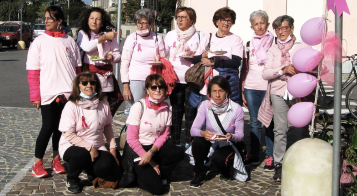 SALUGGIA. Molti partecipanti a “Pensa alla salute”, una passeggiata naturalistica con la Lilt